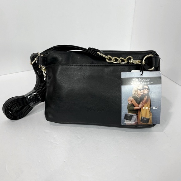 Mundi Connie Black Quilted Crossbody - Picture 5 of 12